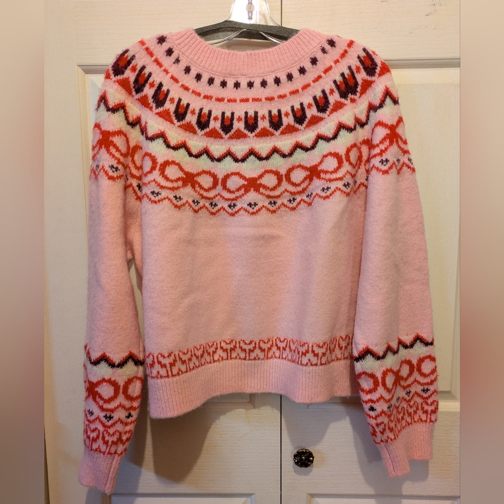 LAST PRICE DROP House Of Harlow 1960 Fair Isle Cardigan Sweater Size 1X New! - Picture 7 of 15
